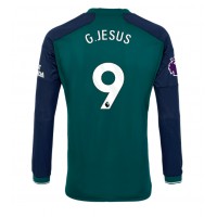 Arsenal Gabriel Jesus #9 Replica Third Shirt 2023-24 Long Sleeve